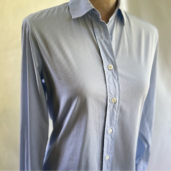 Amina Rubinacci Napoli button down shirt /8 women - Picture 9 of 14